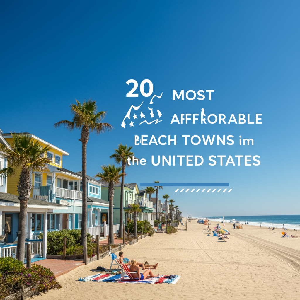 20 Most Affordable Beach Towns in the United States