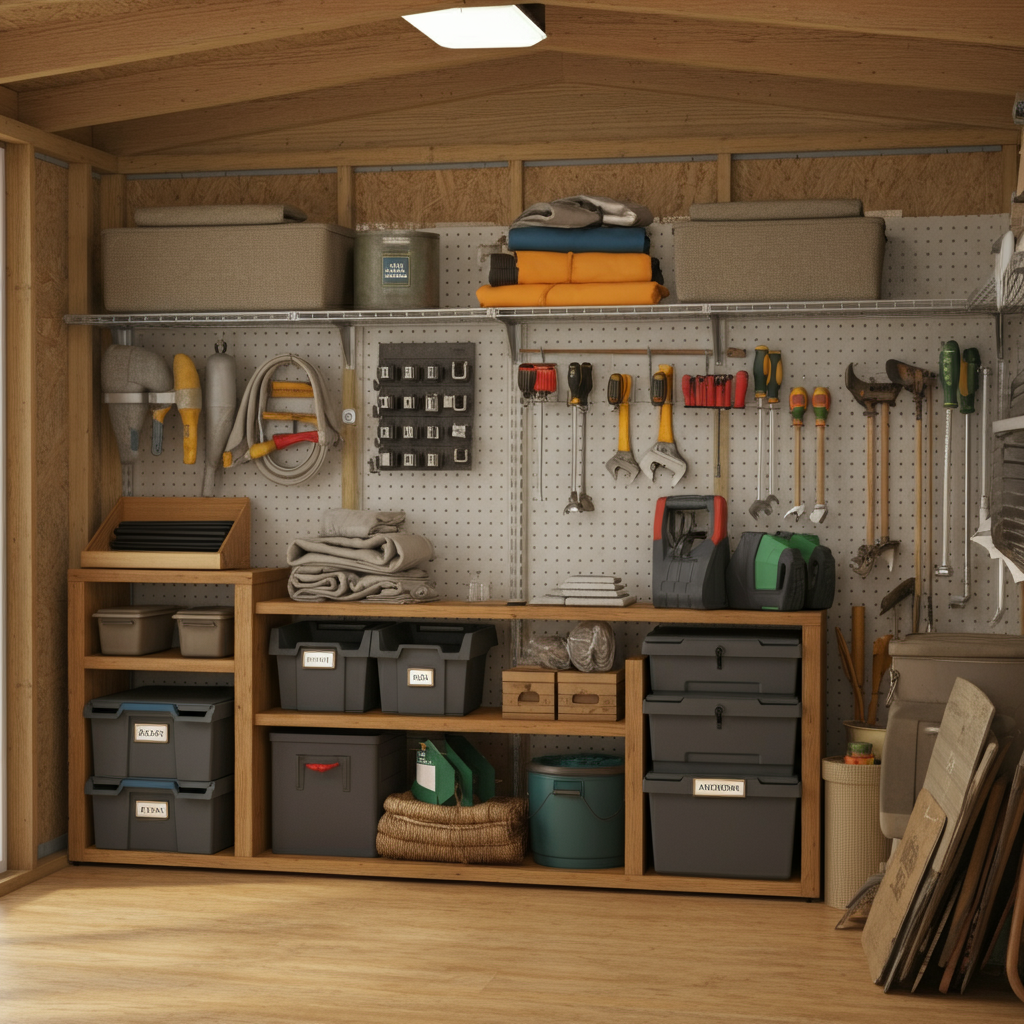 20 Clever Ways to Organize Your Shed According to Experts