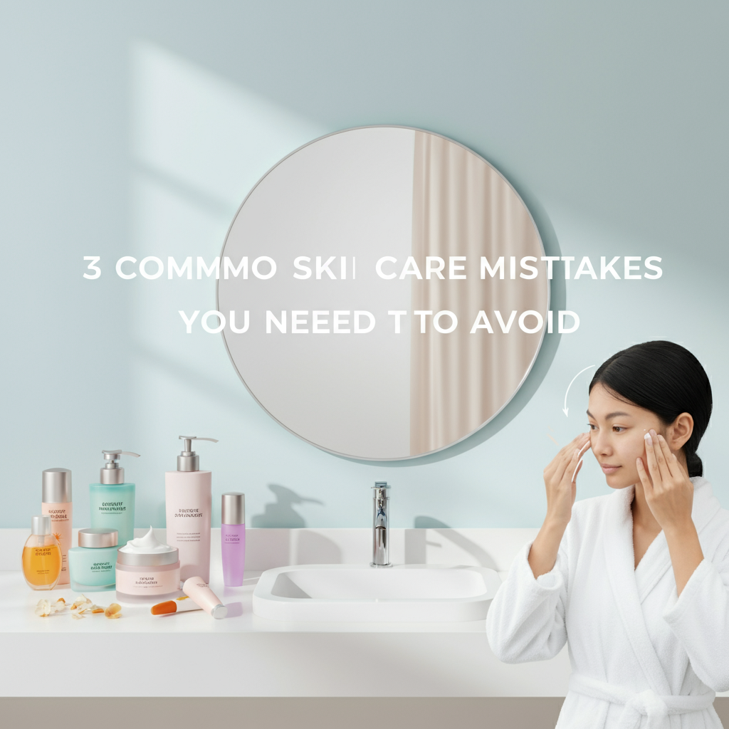 3 Common Skin Care Mistakes You Need to Avoid